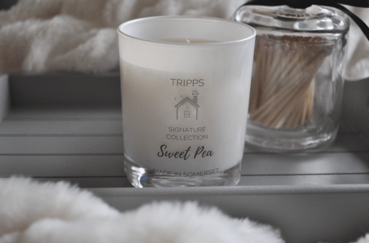 Coconut and Rapeseed Wax Candles - Handmade Candles - Tripps